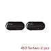 AniFM 2 Pezzi Auto Lato svolta Lampada LED Luce ausiliaria Modifica Esterna Accessori Styling Auto per Mercedes Smart 451 453 fortwo forfour,B