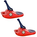 Zipfy Freestyle Mini Luge Snow Sled β Made in USA β Lightweight Steerable Sit-Down Racer