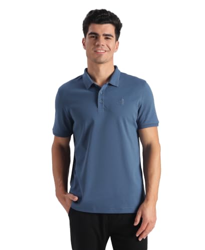 Image of Jockey 3912 Men Super Combed Cotton Rich Solid Half Sleeve Polo T-Shirt