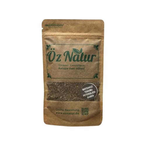 4.99, Öz Natur Petersiliensamen, 100g, Maydanoz Tohumu, Ganze getrocknete Samen für Küche und Aufguss