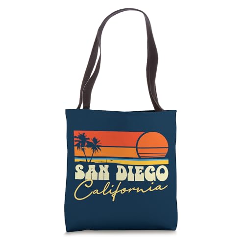 Bolso Tote San Diego California miniatura 1