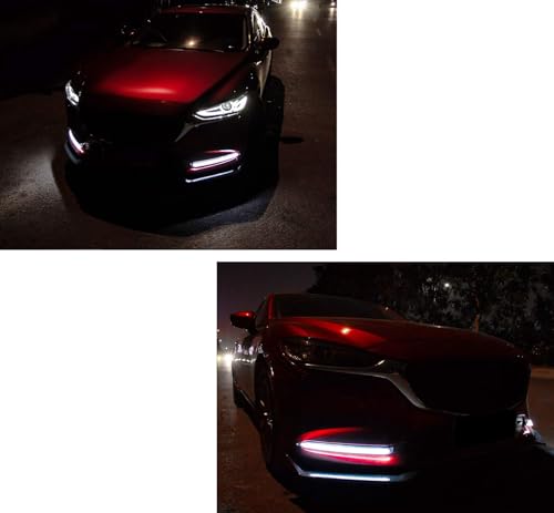 Kit LED DRL Blanco/Ámbar para Mazda6 2018 en adelante miniatura 5