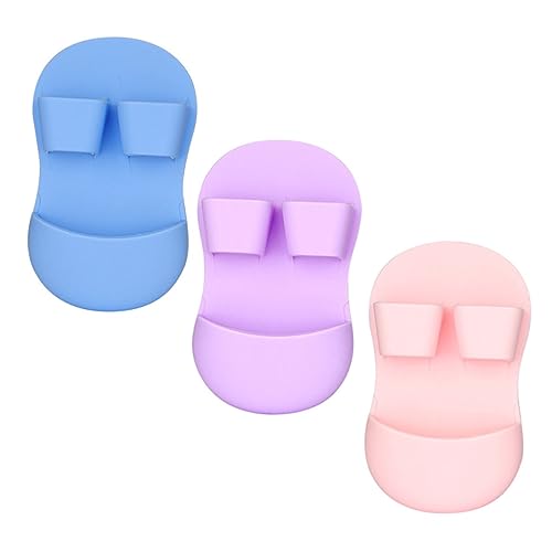 Gatuida Silicone Facial Scrubber Face Exfoliator Brush Set for Gentle Cleansing and Makeup Removal