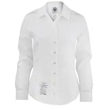 DLATS Women's Long Sleeve ASU Shirt, Garrison Collection, Size 12R White