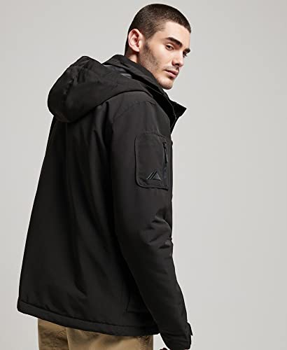 Superdry Mens Ultimate Sd Windcheater Jacket, Fitted: A Body Sculpting Fit Jet Black/Black Size Xxl #TOP1