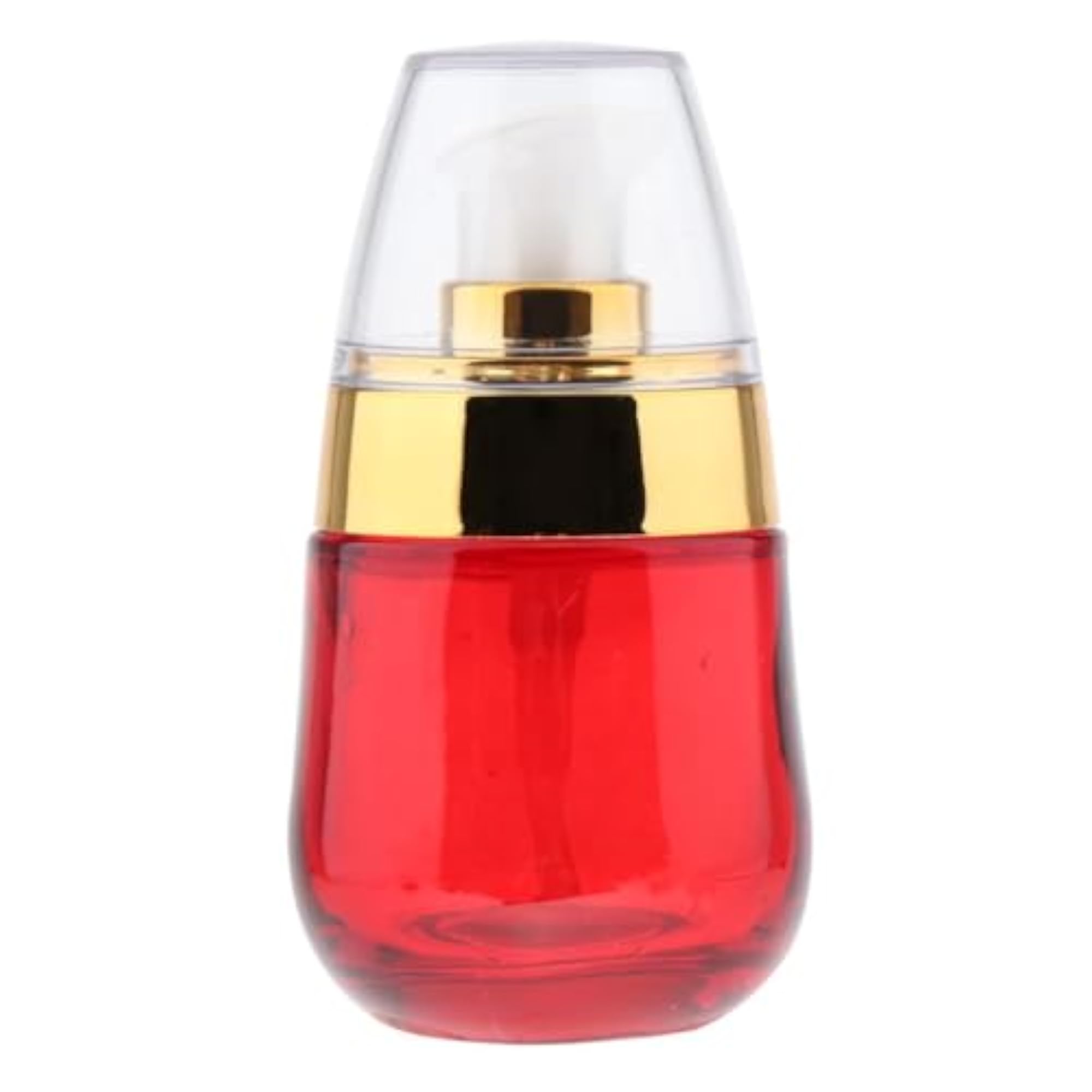 Portable Glass Pump Bottles for Travel Serums and Creams