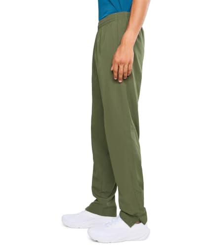 Under Armour Rival Woven Windbreaker Hose für Herren, (390) Marine Od Grün/Schwarz, Medium Hoch – Ansicht 3