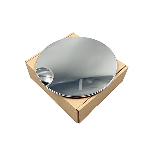 Huyilun0104 Chrome Gas Tank Door Fuel Cover Lid Compatible With Ford F150 2009-2014 #TOP5