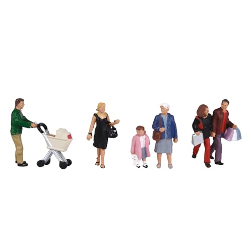 Bachmann 36-046 shoppare (6) figuruppsättning