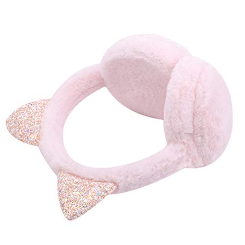 ZYYXB Cache Oreilles Femmes d'hiver Oreille Thermique Souple Muffs Wrap Ear Warmers Furry Oreille Couverture Anti Froid Oreille Protecteur Cache Oreilles pour Dames Filles,Type 4 Cover