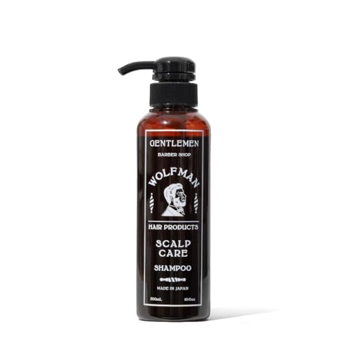 WOLFMAN - SCALP CARE SHAMPOO �X�J���v�P�A�v���~�A���V�����v�[ �h��������O��I�ɔr�����A�����₩�ȓ������