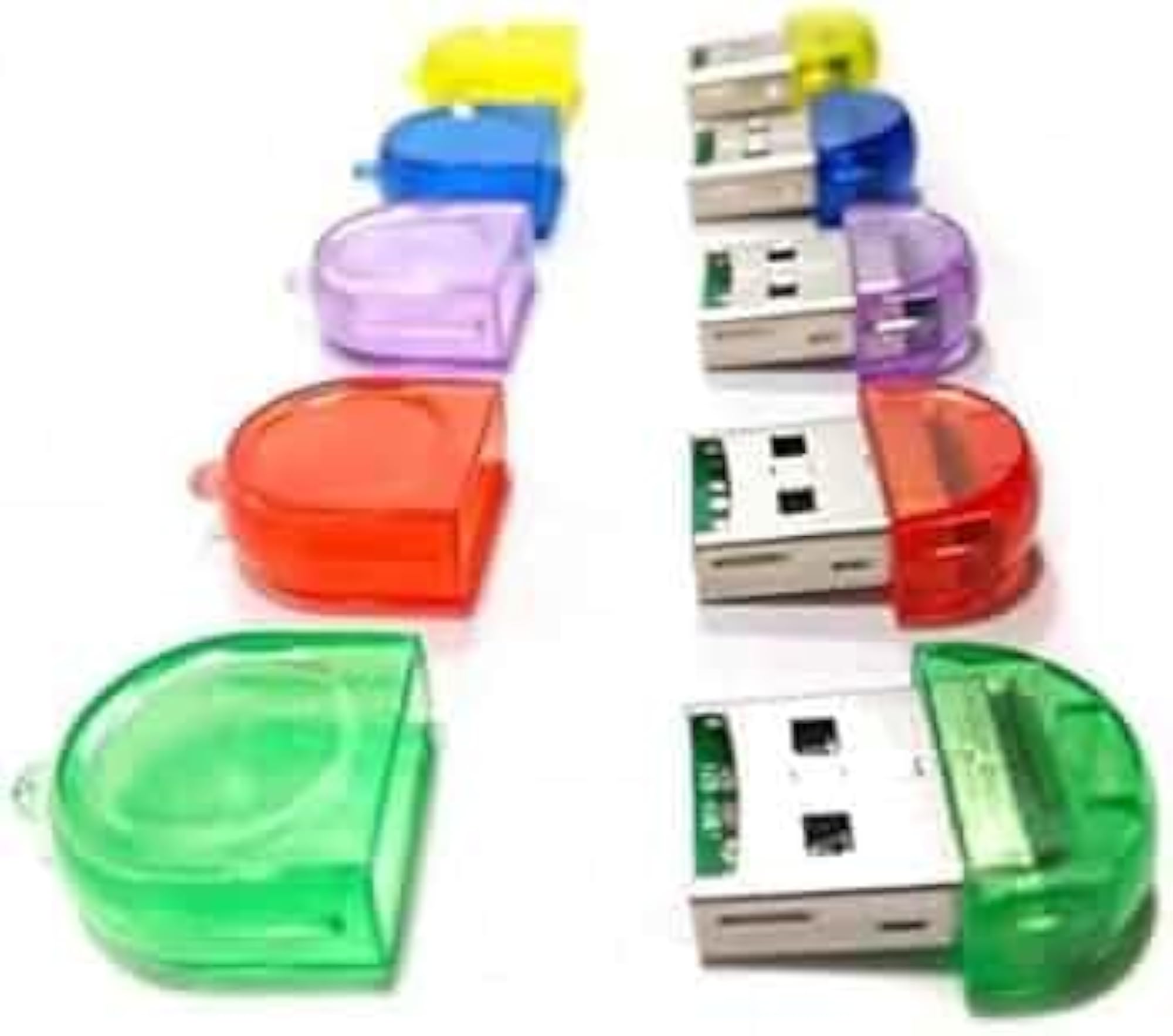 Mini USB 2.0 MicroSD Card Reader, Portable Adapter