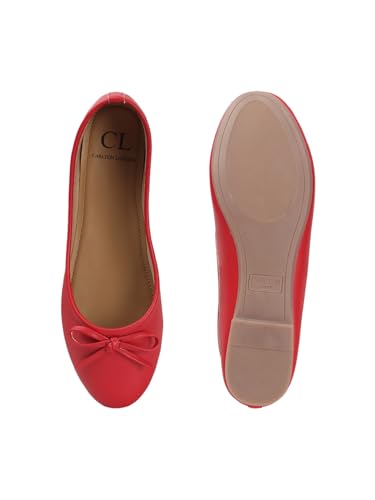 Image of Carlton London Women Comfortable Flat Round Toe Slip On Fashion Shoes for Daily use, Office use, Casual use