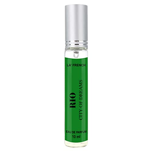 Image of La French Rio Eau de Parfum - 10ml Unisex Perfume for Men and Women | Intense Long Lasting Perfume | Fresh, Spicy Aqua Notes | Premium Fragrance Scent EDP | Best Gift Perfume for Man and Woman