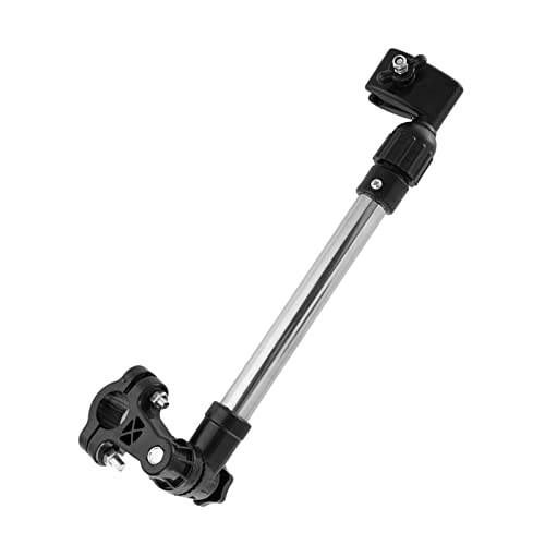 ANKROYU Suporte retrátil de guarda-chuva de bicicleta dobrável, suporte de guarda-chuva MBC de aço i