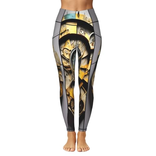 Pantalones de yoga artísticos para correr y vestir informal en el día a día 2