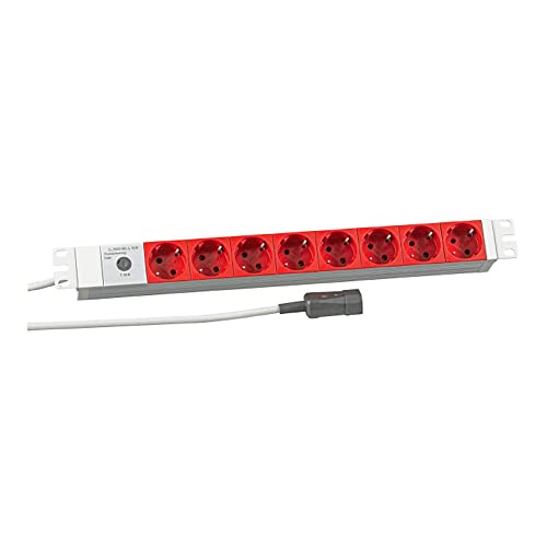 Multiprise 2m EFB Elektronik 691698K 8 sorties pour bureau et salon