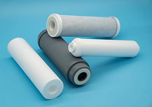 Filtros para Equipos de Osmosis inversa estándar, Blanco | Medida Universal (valido para todos los equipos de ósmosis domestica) | iFONT Cover