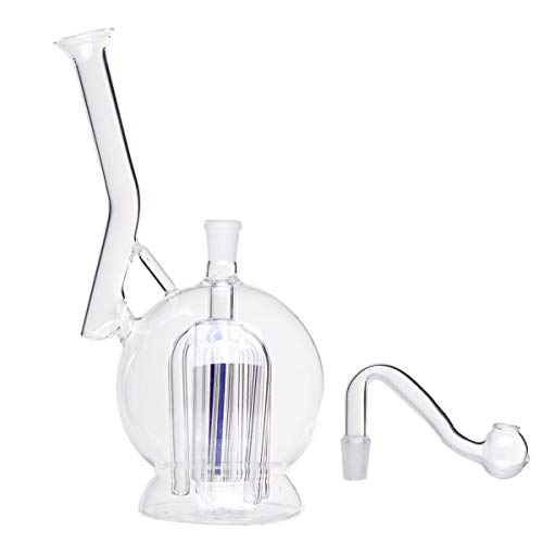 SGerste 7 Inch helder glas Bong pijp fles waterbeker glaswerk ambachten accessoires
