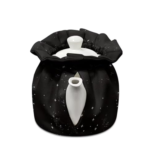 Image of Gothic Sun Tea Cozy Kettle Dust Cover Large Tea Cosy Portable Easy to Clean Tea Pot Dust Cover Insulated Tea Cosy for Hotel Thicken Kettle Dust Cover for Kitchen, CZA18