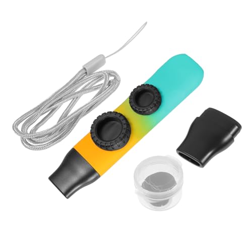 BESPORTBLE 1Set Kazoo Instrument Adjustable Tone Portable Kazoo for Ukulele and Guitar Lightweight Design with Carrying String for Adults Durable High End Material