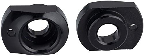 Rim Brake Spring/Adjuster Nuts, Pair, Black