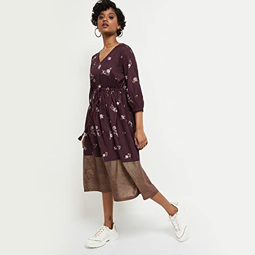 Image of Max Women's Rayon Shirt Maxi Dress