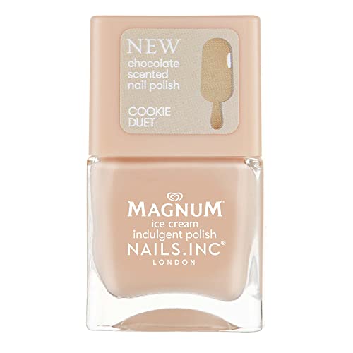 Nails.INC x Magnum Crunchy Cookie Chocolate Scented Nail Polish