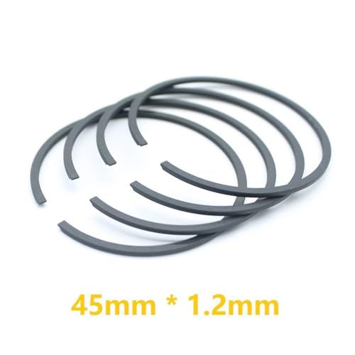 Segment de piston 45mm x 1,2mm pour réparer une perte de compression sur tronçonneuse 52CC G5200