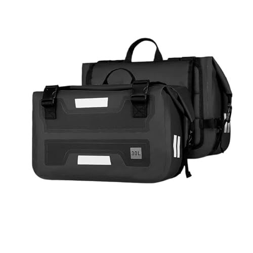 Sacoche latérale extérieure pour moto étanche et rangement selle
