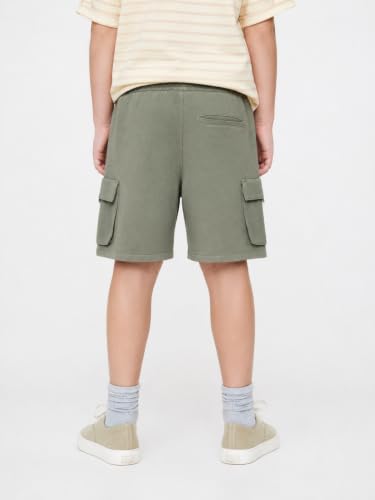 Image of Alan Jones Clothing Boys Cargo Shorts | Heavy GSM Cotton Blend Fabric | Kids & Boys Age 5-16 Years