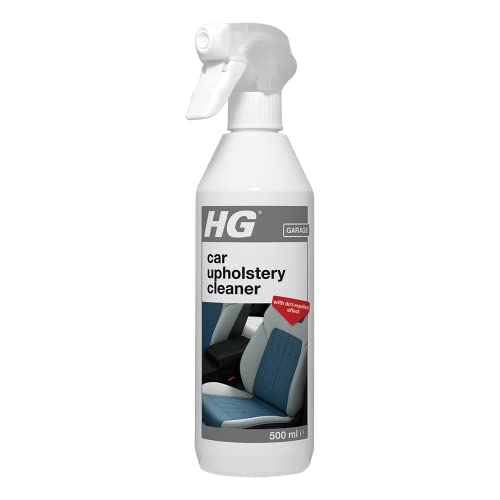 HG Car Upholstery Cleaner - Car Upholstery Cleaner Spray for Routine Cleaning and Stain Removal, Ideal for Cars, Caravans, and Boats - 500ml