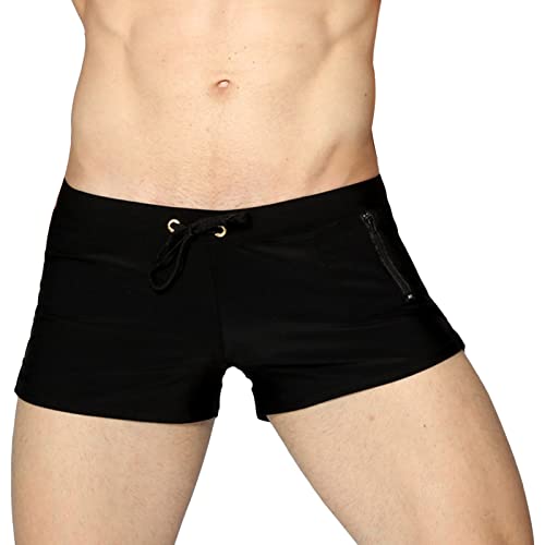 Maiyifu-GJ Mens Short Swim Trunks Shorts Quick-Drying Swimming Trunks Casual Summer Workout Short Pant with Pockets