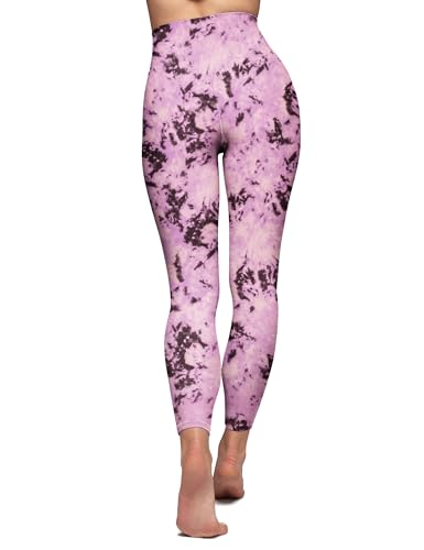 High Waisted Leggings for Women - Tummy Control Yoga Pants for Workout Running Athletic Women's Leggings Plus Size