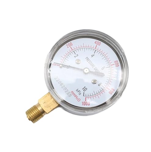 Manomètre à membrane YE60 10KPa KLVN pour mesure précise de micropression 0-2.5kpa