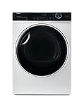 Haier I-Pro Series 7 HD100-A2979 Asciugatrice a Pompa di Calore, 10 Kg, Cestello Scarpe, Tecnologia Micro Vapore, Classe A++, 59,5x60x84,5 cm, Bianco