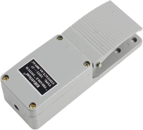 Interrupteur à pédale YDT1-17 en aluminium robuste équipé du contacteur KH9011 6A 380V