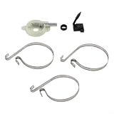 Zeroupshop Fascia freno a catena e gruppo olio, con ingranaggio a vite senza fine, per 136/137/141/142 2035 2036 2040 CS2040 sostituisce 545036801/530014410 parti motosega