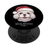 Photo Gallery bichon frise dog divertente woofy christmas design semplice popsockets popgrip intercambiabile Photo Gallery bichon frise dog divertente woofy christmas design semplice popsockets popgrip intercambiabile