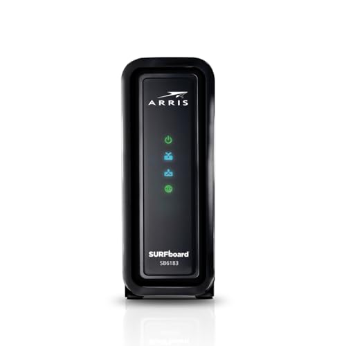 image for ARRIS (SB6183) Cable Modem - Fast DOCSIS 3.0 16x4 Gigabit Cable Modem,