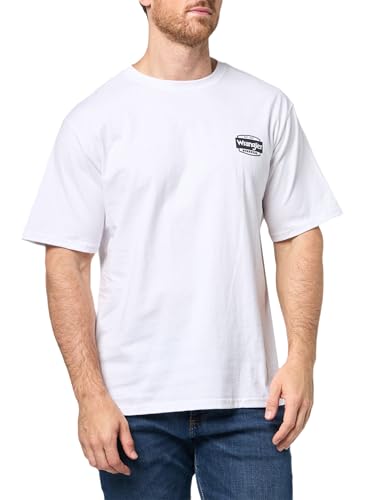 Wrangler Workwear Men's Short Sleeve Cotton Graphic Shirt, White, 3X-Large - image 3