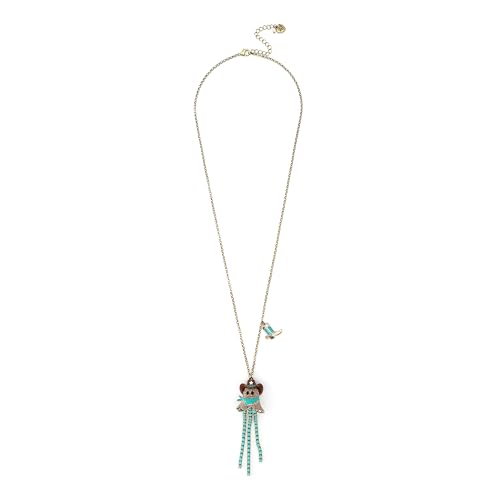 Betsey Johnson Women's Cowboy Ghost Fringe Y-Necklace