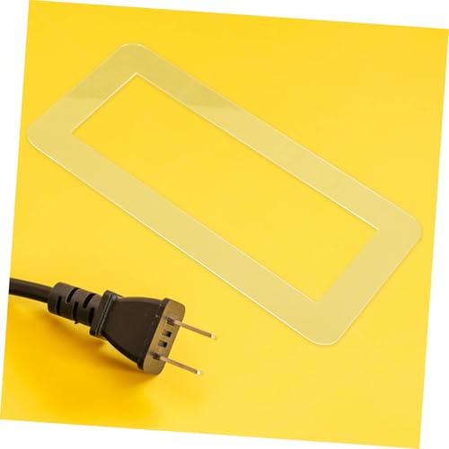 Cubierta de interruptor de acrílico transparente de alta resistencia 8