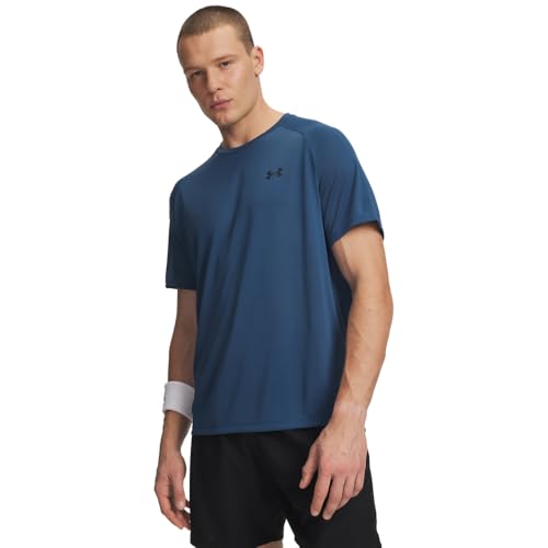 Image of Under Armour Men's Polyester Solid UA Tech 2.0 SS Short Sleeve Tee | 1326413-001