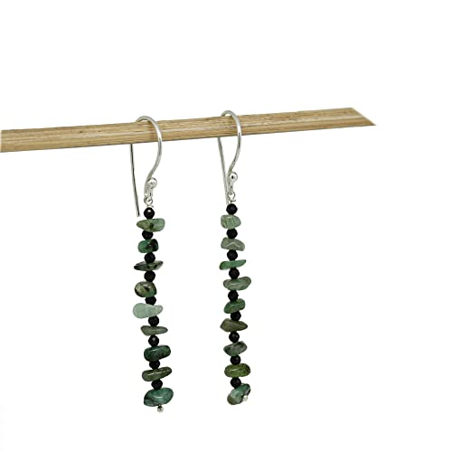 Gempires Natural Genuine Crystal Dangle Earrings Lightweight Gemstone Jewerly Hypoallergenic Non Tarnish Dangling Earrings For Women4