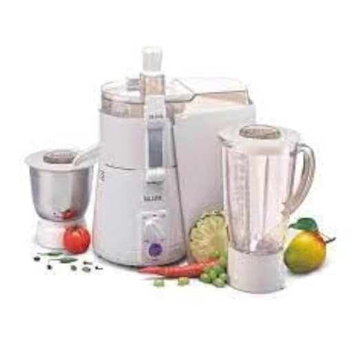 SUJATA Plastic Powermatic Plus 3 Jar-Juicer Mixer Grinder with Chutney Jar (White)
