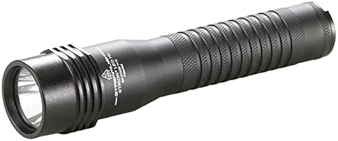 Streamlight 74751 Strion LED HL 615-Lumen Rechargeable Professional Flashlight with 120V AC/12V DC Charger and 1 Charger Holder, Black