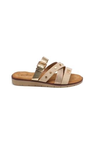 Les Petites Bombes - Mules Nouma Beige - Femme - 37