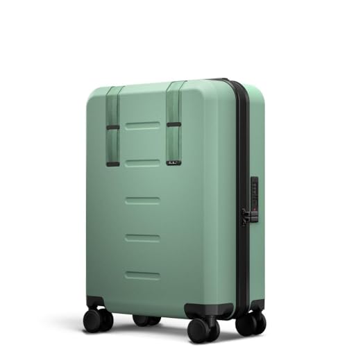 Db Journey D_b_ Ramverk Carry-On 21 Inch Hardside Luggage, Compact Suitcase with Silent 360° Spinner Wheels, TSA Lock, Interior Laptop Compartment and Two Zipper Dividers, Green Ray