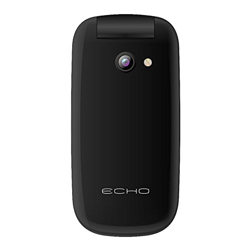 Echo CLAPN-Teléfono móvil Libre 2 g (Pantalla de 1,77 ", Doble SIM, 64 MB) Negro (Importado)